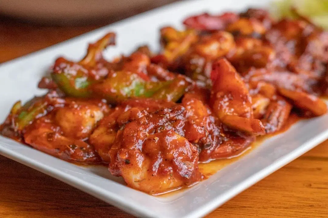 Smokey Prawns